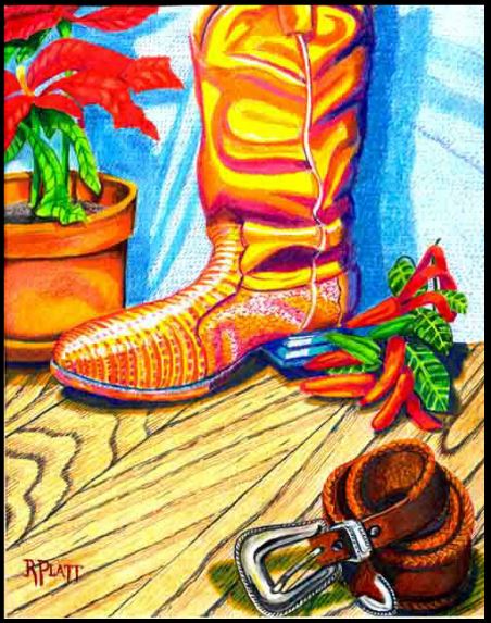 Boot of many colors image