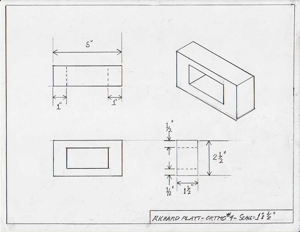 Orthographic Sketch 004