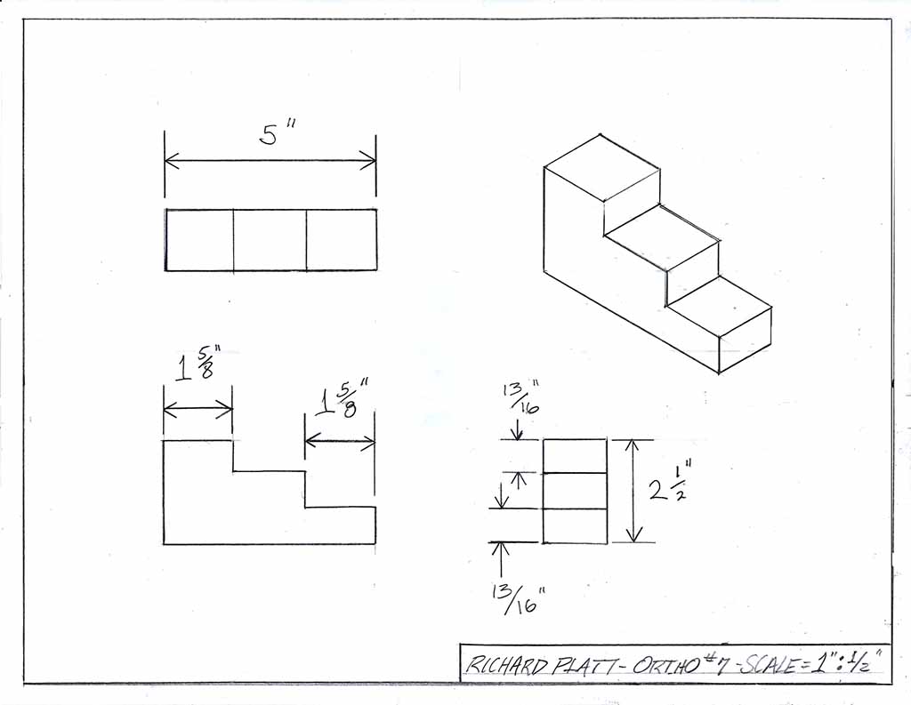 Orthographic Sketch 007