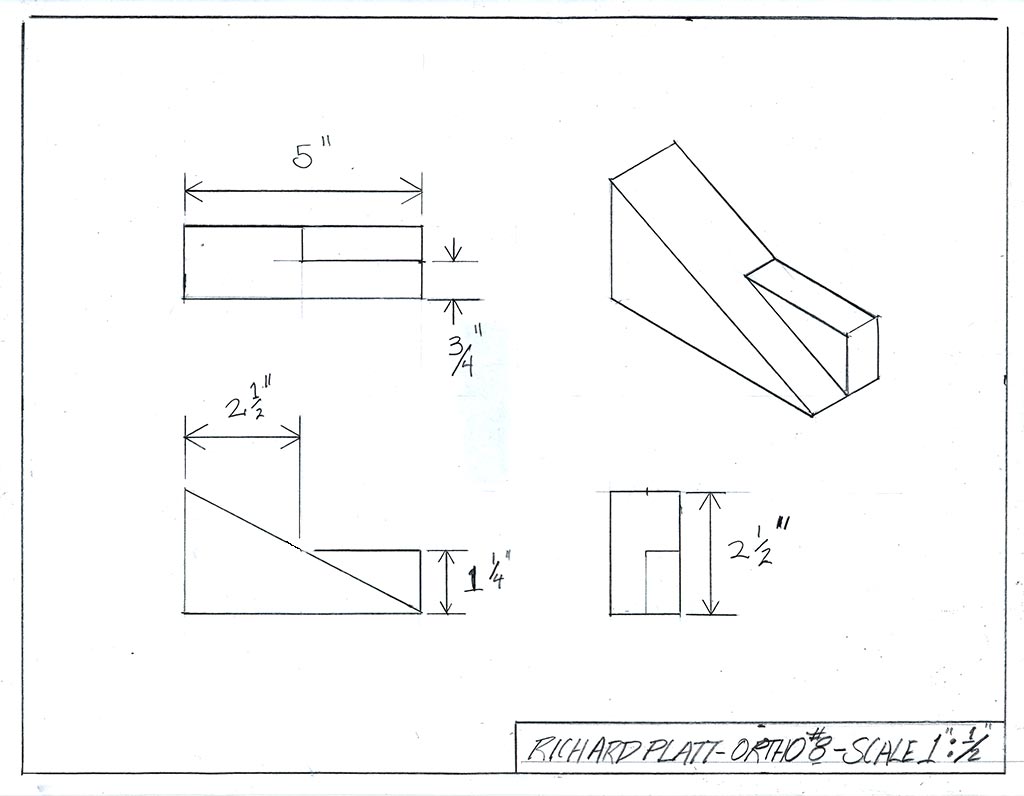 Orthographic Sketch 008