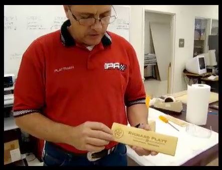 Constructing Name Plate Project