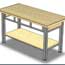 Porch table CAD design using SolidWorks.